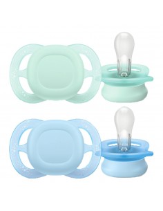 Avent Ultra Start Chupete Silicona Niño 0-2 meses 2 unidades