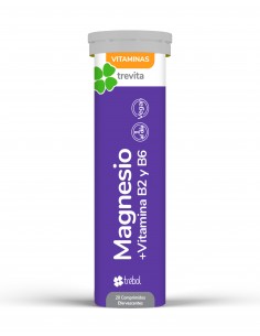 Trevita Magnesio + Vitamina B2 y B6 20 comprimidos efervescentes