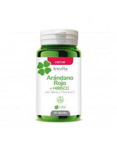 Trevita Cistur Arándano Rojo e Hibisco 30 cápsulas