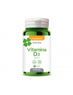 Trevita Vitamina D3 30 cápsulas