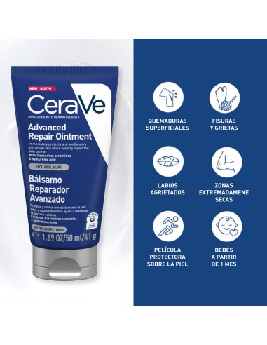 Cerave Bálsamo Reparador Avanzado 50 ml