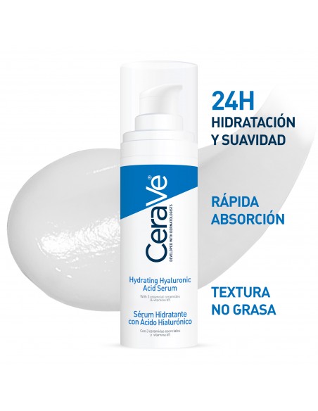 CeraVe Sérum Hidratante con Ácido Hialurónico 30 ml