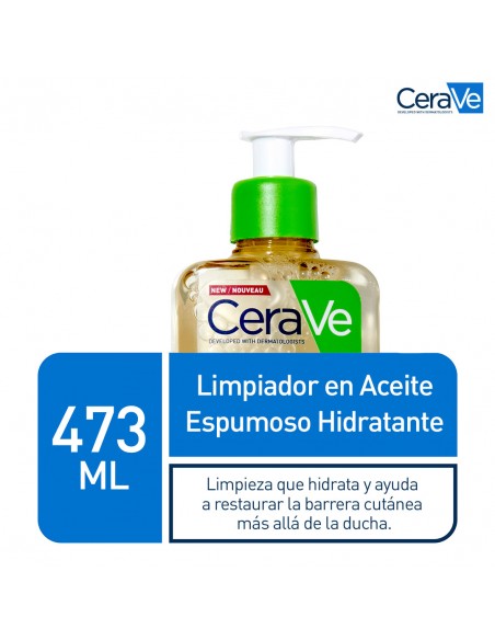 CeraVe Aceite Limpiador Espumoso 473 ml