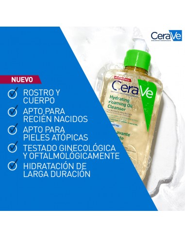 CeraVe Aceite Limpiador Espumoso 473 ml