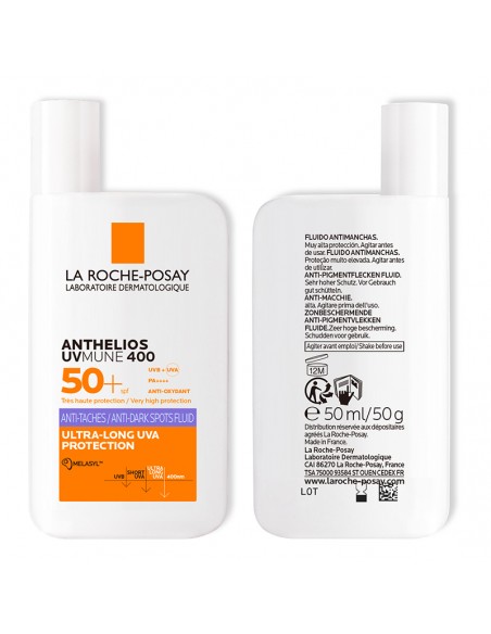 La Roche Posay Anthelios UVMune 400 Fluido Antimanchas SPF50+ 50 ml