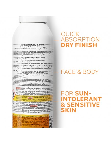 La Roche Posay Anthelios Bruma Invisible Cuerpo SPF50+ 200 ml