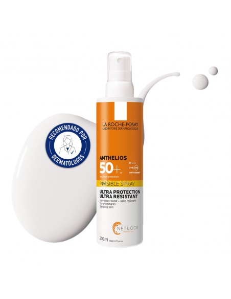 La Roche Posay Anthelios Spray Invisible FPS 50+ 200 ml