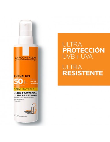 La Roche Posay Anthelios Spray Invisible FPS 50+ 200 ml
