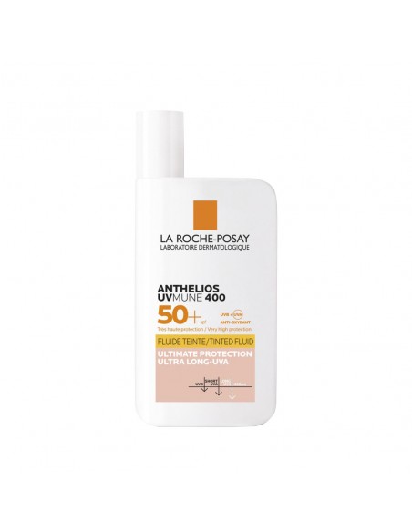 La Roche Posay Anthelios UVMune 400 Fluido Invisible con Color SPF50+ 50 ml