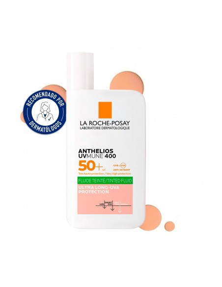 La Roche Posay Anthelios Fluido Invisible Oil Control Color SPF50 50 ml