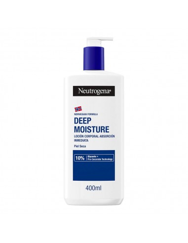 Neutrogena Loción Corporal Absorción Inmediata Hidratación Profunda 400 ml