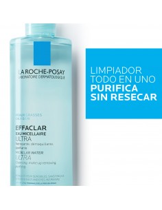 La Roche Posay Effaclar Agua Micelar Ultra 400 ml 2