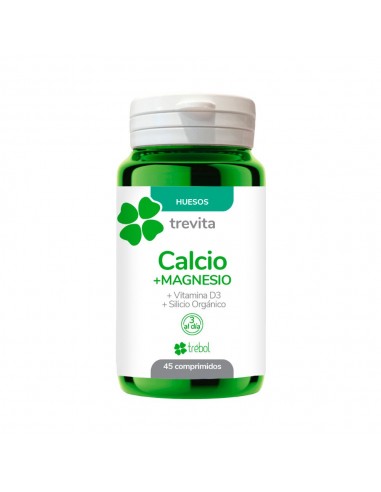 Trevita Huesos Calcio + Magnesio + Vitamina D3 45 comprimidos