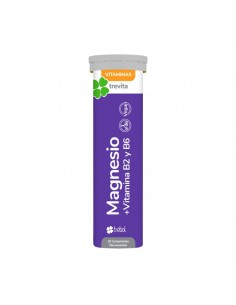 Trevita Magnesio + Vitamina B2 y B6 20 comprimidos efervescentes