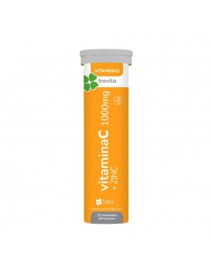 Trevita Vitamina C + Zinc 20 comprimidos efervescentes