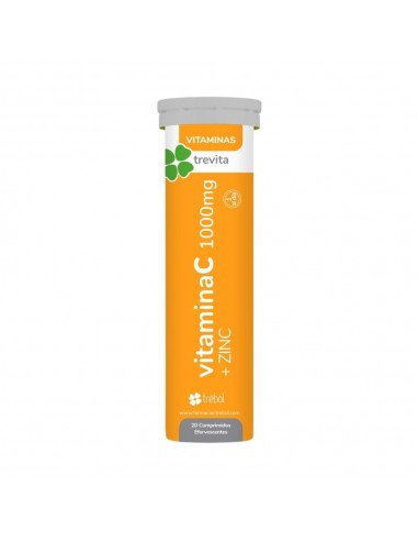 Trevita Vitamina C + Zinc 20 comprimidos efervescentes