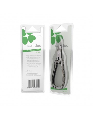 Sanidoc Alicate Pedicuro Pequeño Níquel