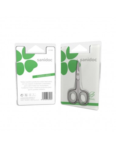 Sanidoc Tijera de Uñas Níquel
