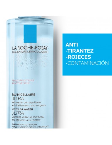 La Roche Posay Agua Micelar Ultra Piel Reactiva 400 ml