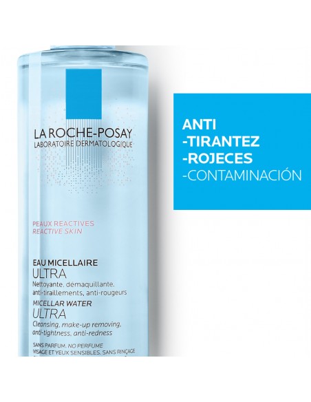 La Roche Posay Agua Micelar Ultra Piel Reactiva 400 ml
