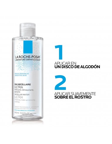 La Roche Posay Agua Micelar Ultra Piel Sensible 400 ml
