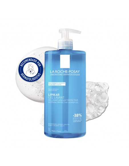 La Roche Posay Lipikar Gel Lavante con Dosificador 1 L