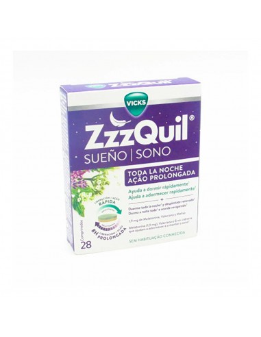 ZzzQuil Sueño Toda la Noche 28 comprimidos bicapa