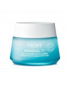 Vichy Mineral 89 Gel Sorbete Mate Boost Hidratación 48h 2