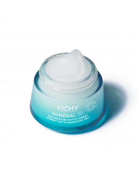 Vichy Mineral 89 Gel Sorbete Mate Boost Hidratación 48h