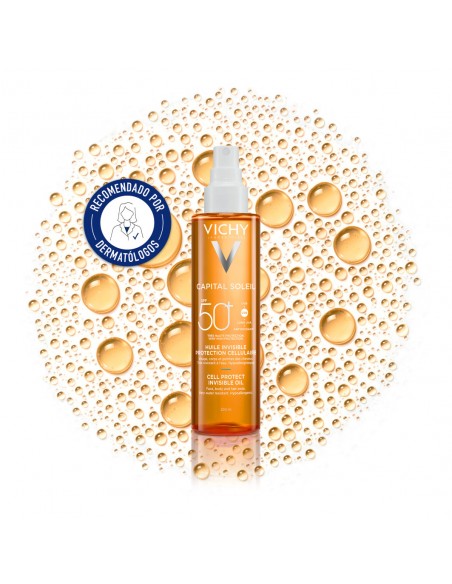 Vichy Capital Soleil Aceite Cell Protect SPF50 200 ml