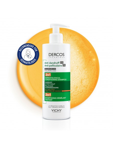 Vichy Dercos Champú Anticaspa 2en1 390 ml