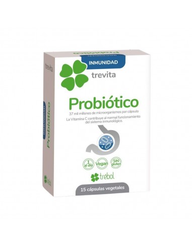 Trevita Sistema Inmune Probiótico 15 cápsulas vegetales