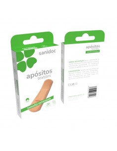 Sanidoc Apósitos Textil 20 unidades