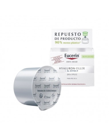 Eucerin Hyaluron Filler Antiedad Día Refill FPS30 50 ml