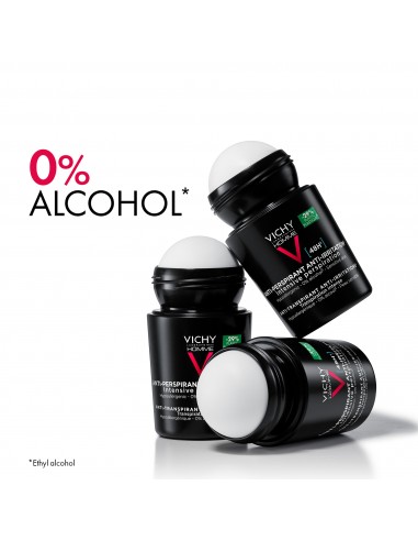 Vichy Homme Desodorante Bola Pieles Sensibles 48h 50 ml