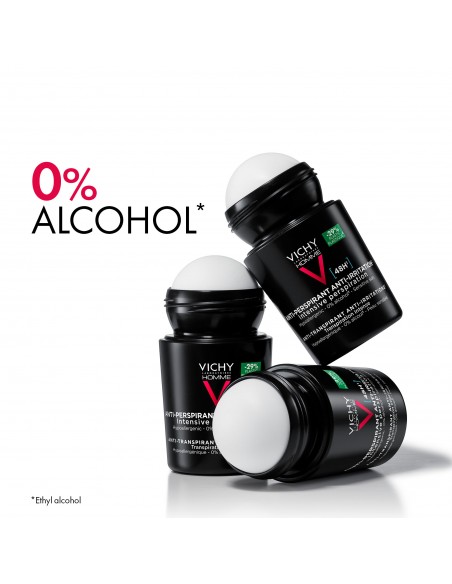 Vichy Homme Desodorante Bola Pieles Sensibles 48h 50 ml