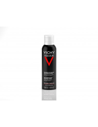 Vichy Homme Espuma de Afeitar Piel Sensible 200 ml