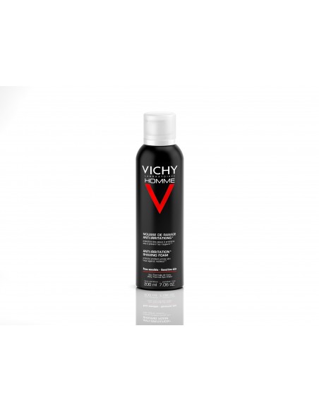 Vichy Homme Espuma de Afeitar Piel Sensible 200 ml