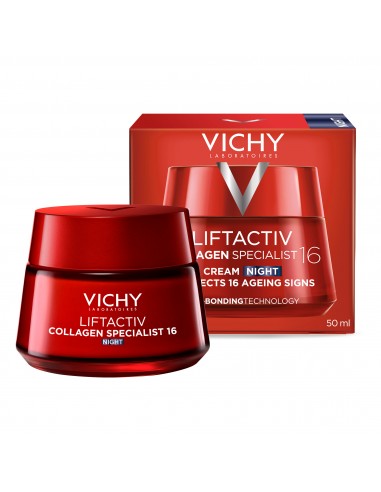 Vichy Liftactiv Collagen Specialist Crema de Noche Reafirmante 50 ml