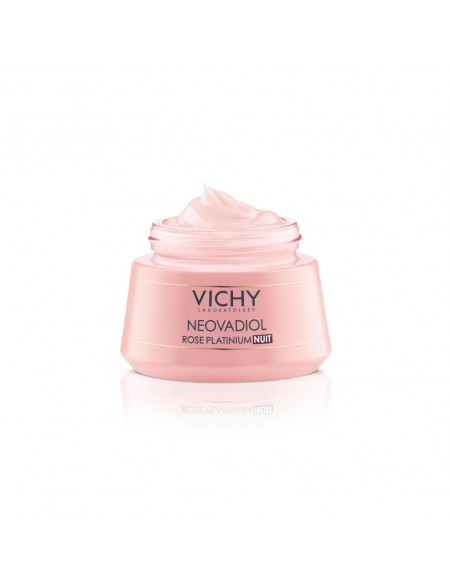 Vichy Neovadiol Rose Platinium Crema Noche Luminosidad 50 ml