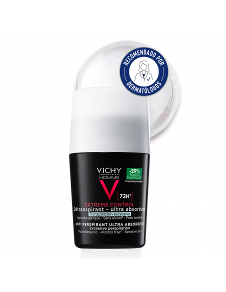Vichy Homme Desodorante Bola Antitranspirante 72h 50 ml