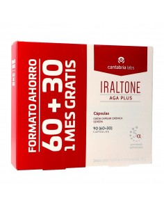 Iraltone AGA Plus 60 + 30 cápsulas