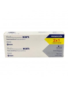 Kin FKD Dentifrico Blanqueador Sabor Menta 2x125 ml