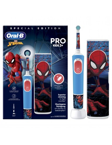 Oral-B Vitality Kids Cepillo Eléctrico Box Spiderman