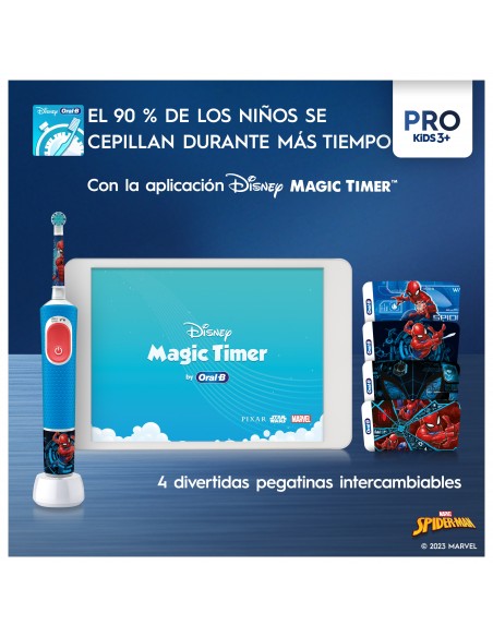 Oral-B Vitality Kids Cepillo Eléctrico Box Spiderman