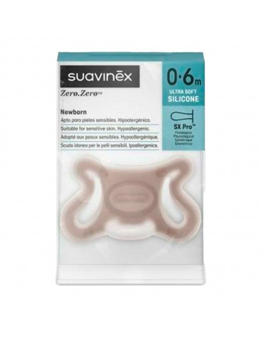 Suavinex Zero Zero Chupete Silicona Fisiológica Deep 0-6 meses