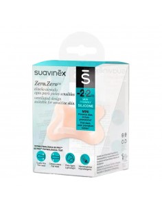 Suavinex Zero Zero Chupete Silicona Fisiológica Medium 0-2 meses