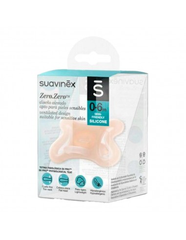 Suavinex Zero Zero Chupete Silicona Fisiológica Light 0-6 meses