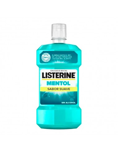 Listerine Mentol Suave Zero 750 ml