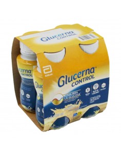 Glucerna Control Sabor Vainilla Pack 4 botellas 220 ml